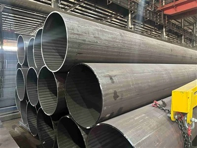 Tubo de aço de solda reta